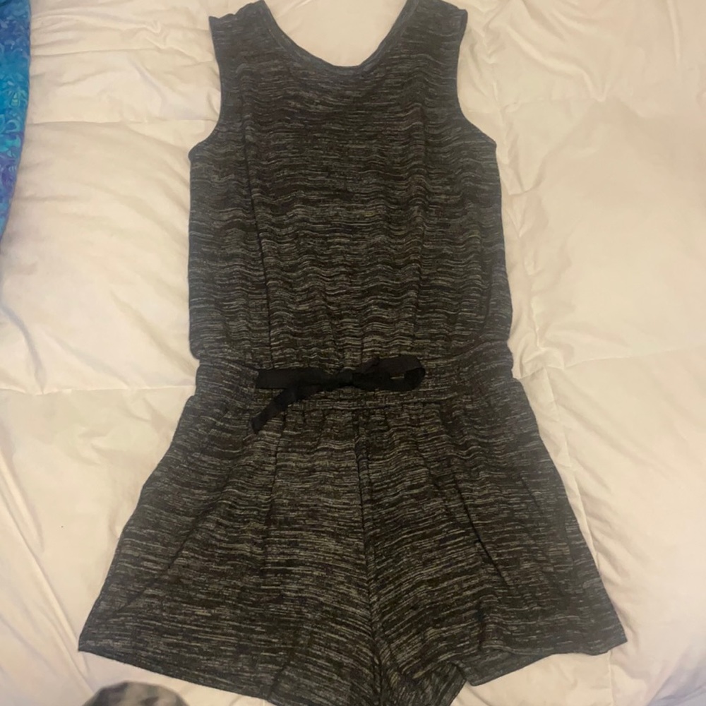 RD Style Black Bryanna Knit Romper Size M